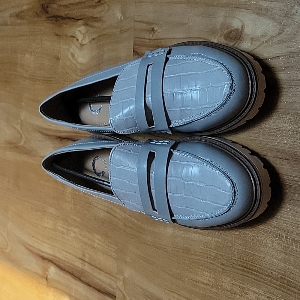 Grey Loafers